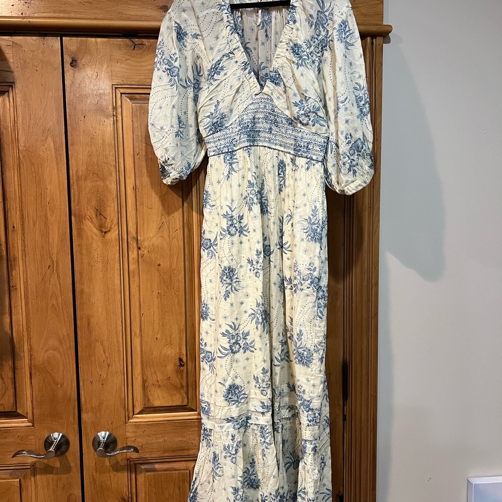 Free people Golden Hour dress in Tea Combo size large